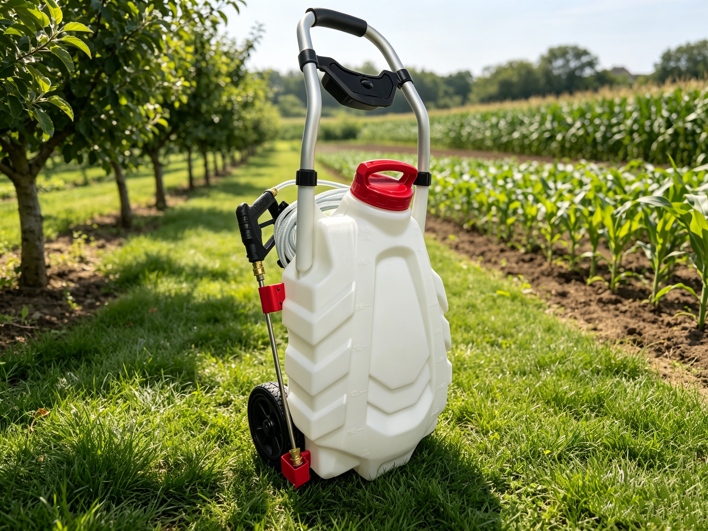 Hoe verbetert een rollend spuitapparaat van 34 liter met Bluetooth de moderne spuitefficiëntie? Hoe verbetert een rollend spuitapparaat van 34 liter met Bluetooth de moderne spuitefficiëntie?