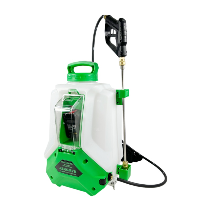Tuinknapzak-batterijaangedreven spuittoestel voor gewasbescherming en spuiten van sanitaire voorzieningen