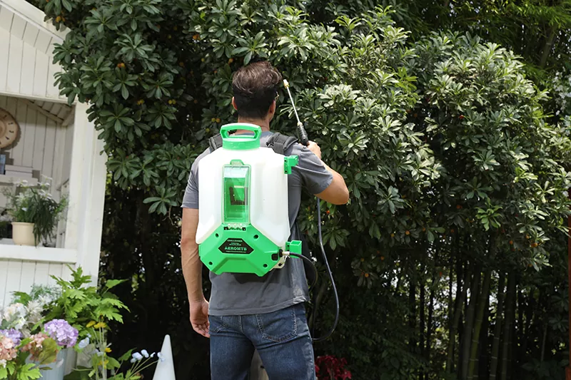 15L Backpack Sprayer Diaphragm Pump with 18V 5.2A battery